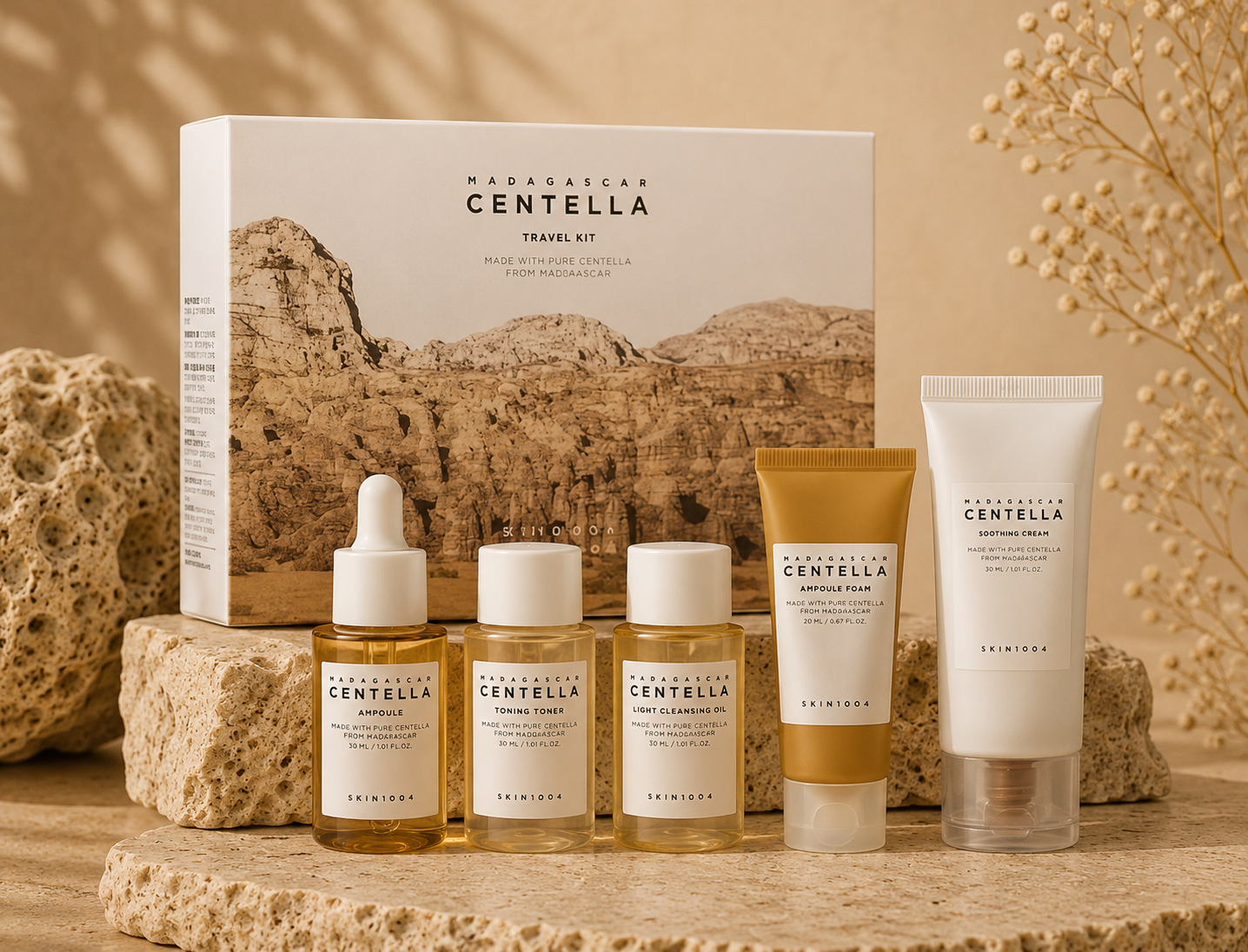 Kit de Viaje SKIN1004 Madagascar Centella - SKIN1004