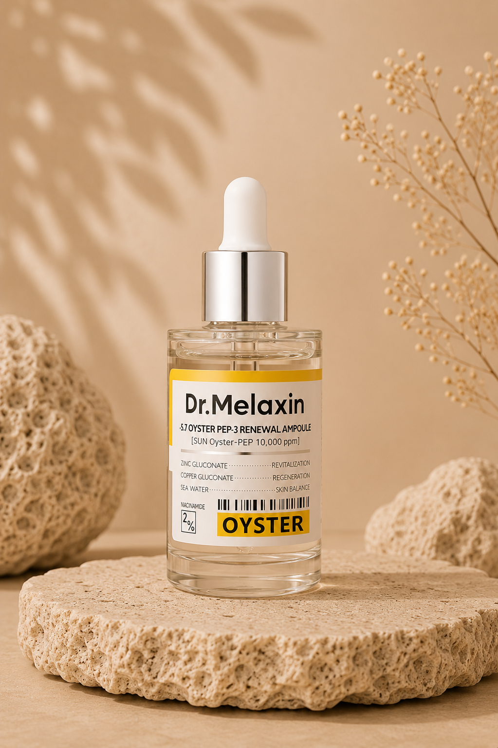 Ampoule Renovadora con Oyster PEP-3 - Dr. Melaxin