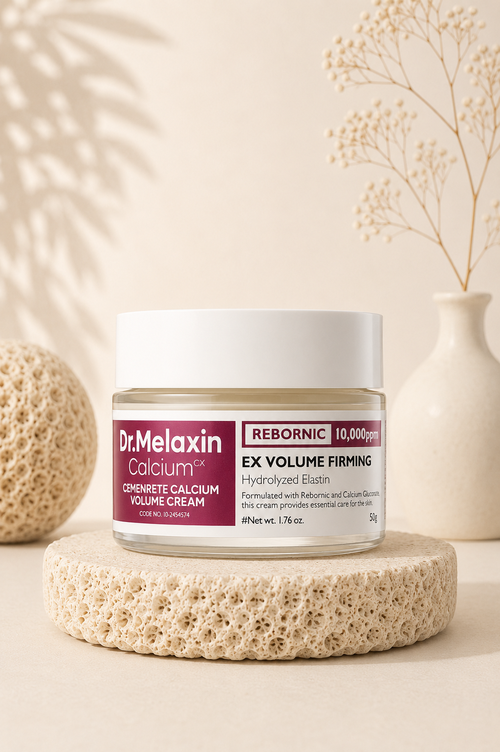 Crema Reafirmante Calcium Volume Cream - Dr. Melaxin