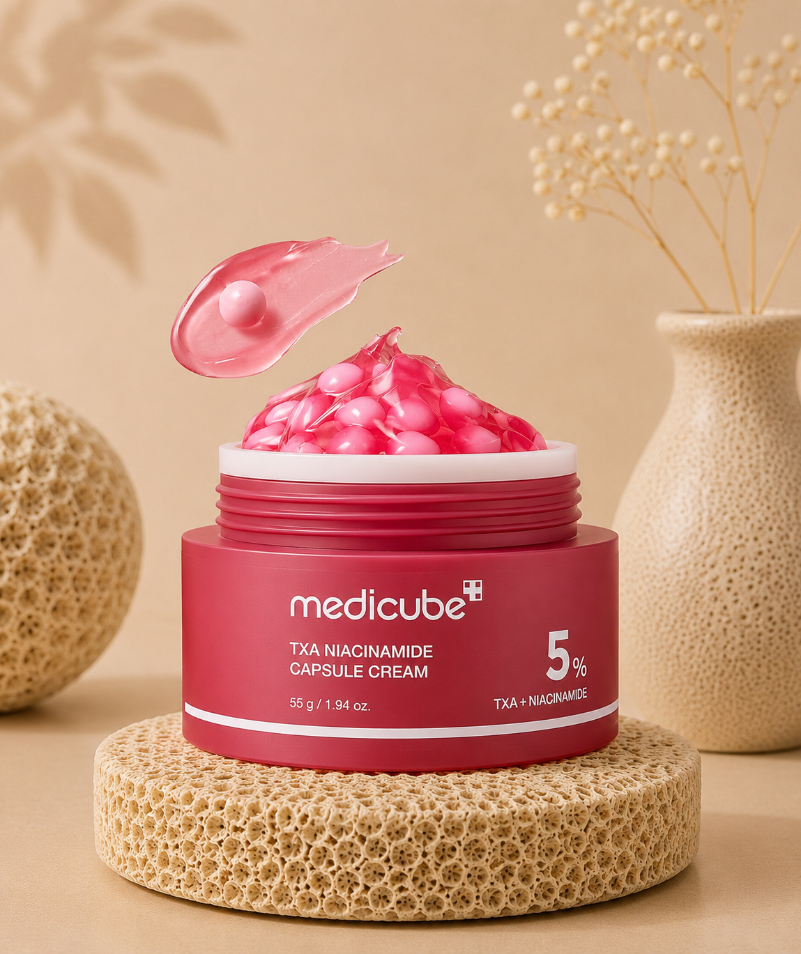 Crema Iluminadora TXA Niacinamide Capsule Cream- Medicube